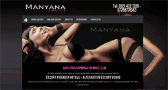 Desktop Screenshot of manyanamassageparlour.co.uk